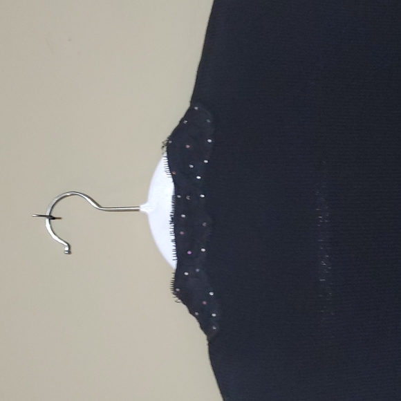 SOLD!! ST. JOHN EVENING Knit Lace Rhinestone Jacket - Size 8 - Picture 4 of 9